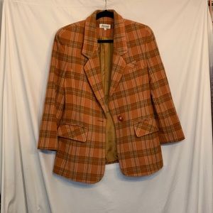 Statement Burnt Orange Blazer